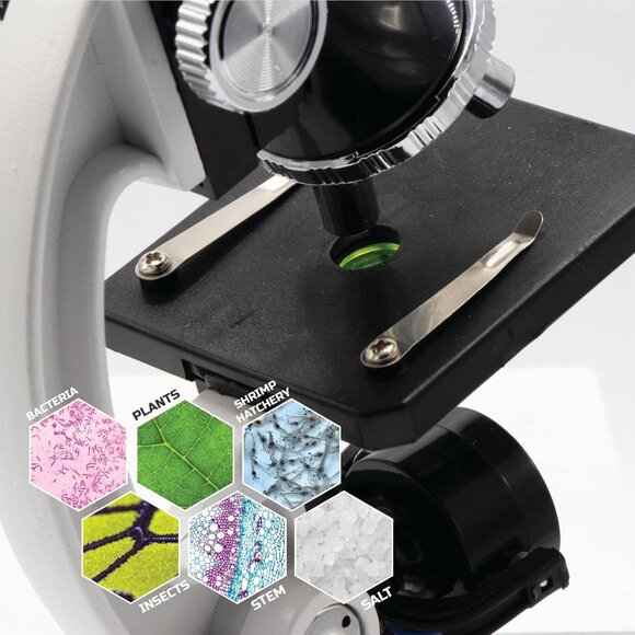 NEW Discovery #MINDBLOWN Microscope Set 48-Piece with Durable Metal Framework, 1 - Picture 9 of 16